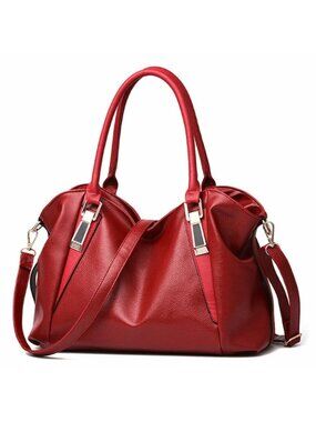 NWT Soft Vegan Leather Tote - Handbag